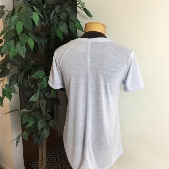 Tek Gear Medium baby blue v neck short sleeve tee - Picture 7 of 10